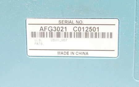 Tektronix AFG3021 250MS/s 25MHz Dual Channel Arbitrary/Function Generator