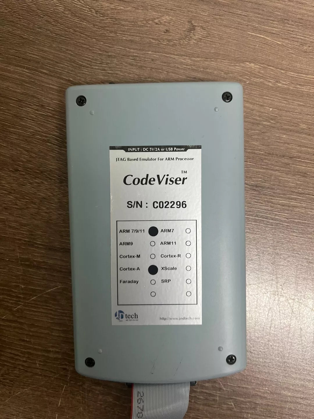 J&D TECH Code Viser: ARM7/9/11 Cortex-A, Untested (2296)