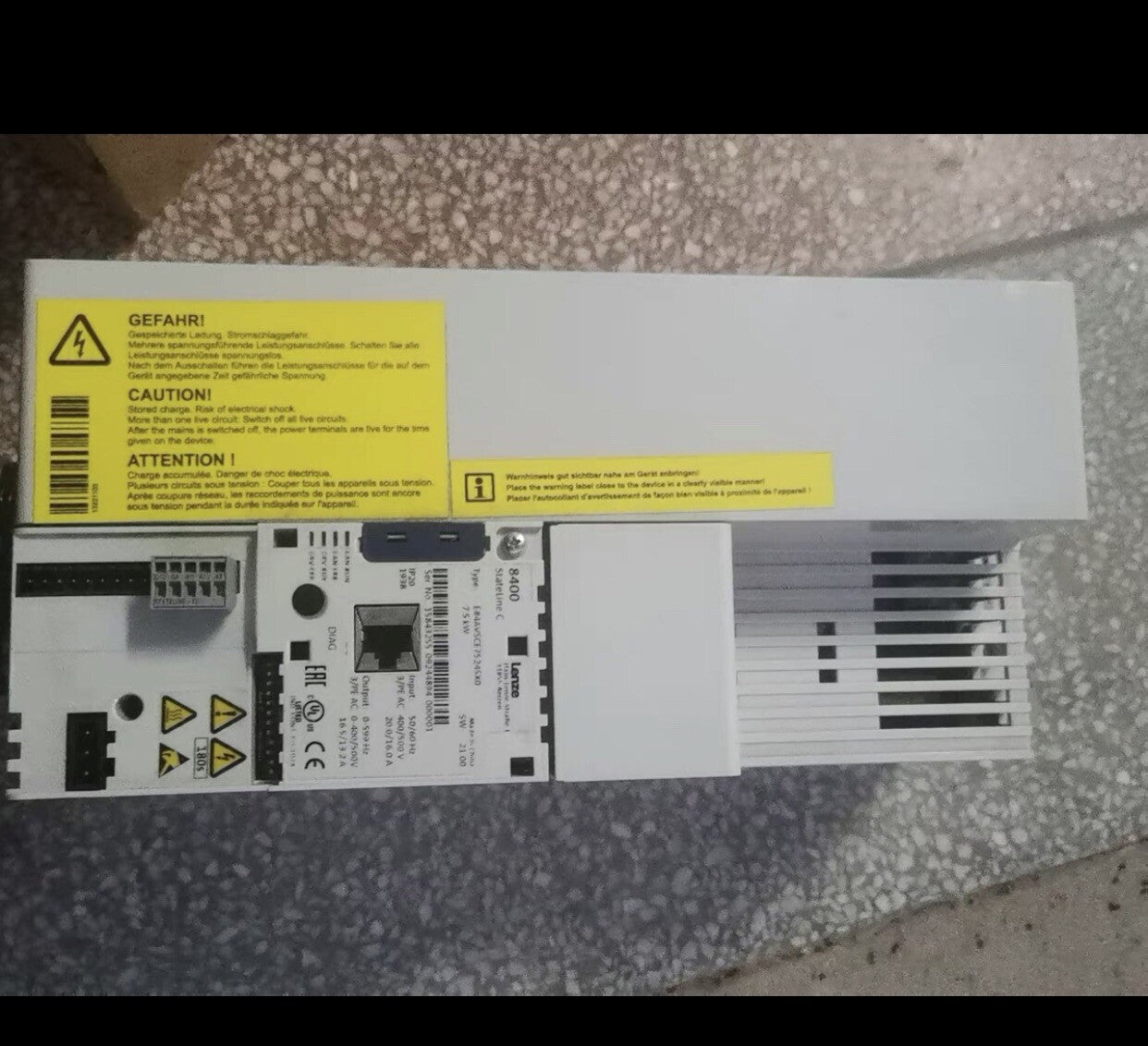 E84AVSCE7524SX<wbr/>O LENZE Inverter E84AVSCE7524SX<wbr/>O Brand New fast Shipping