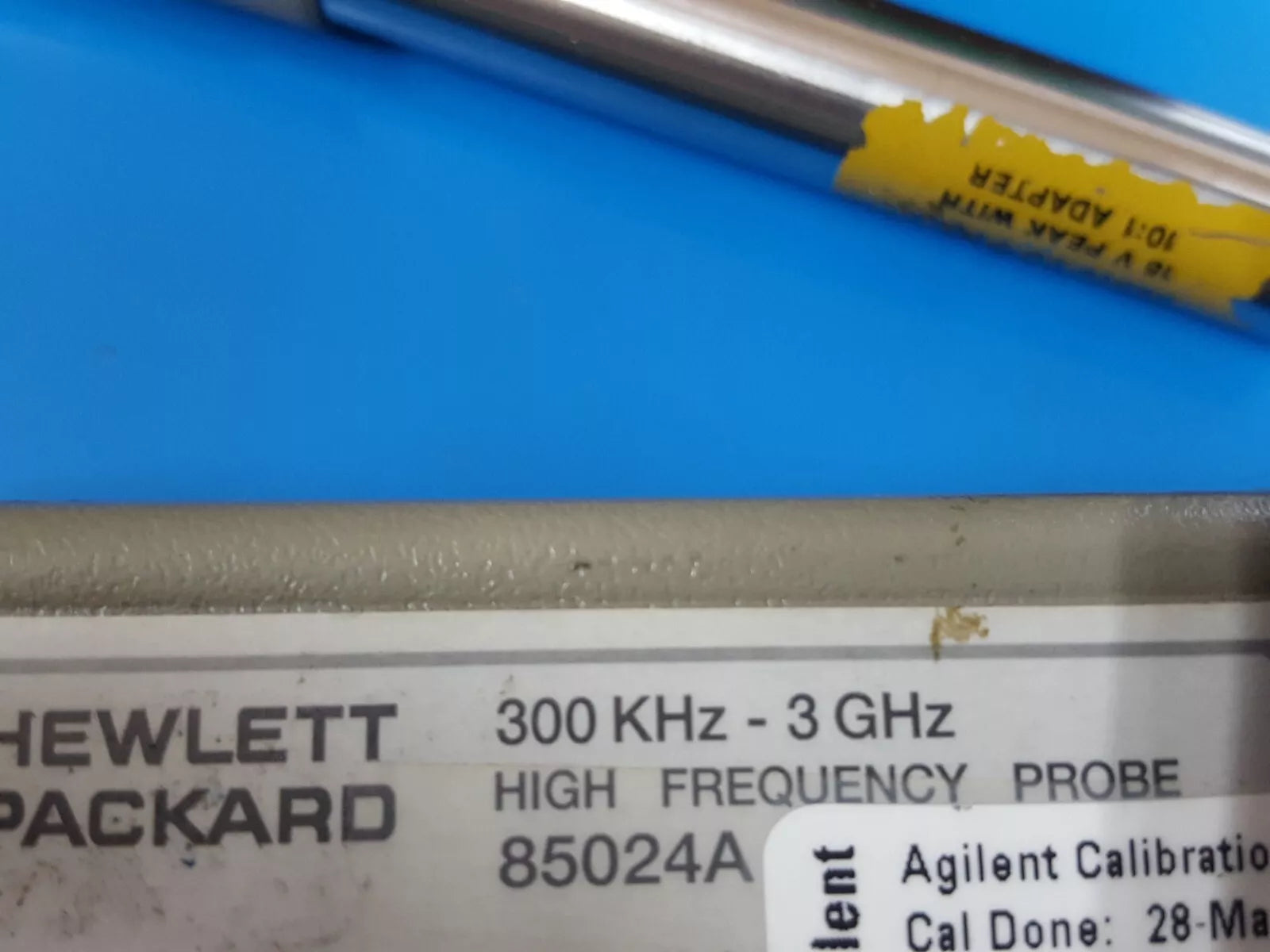 Agilent 85024A High Frequency Active Probe 300KHz to 3GHz