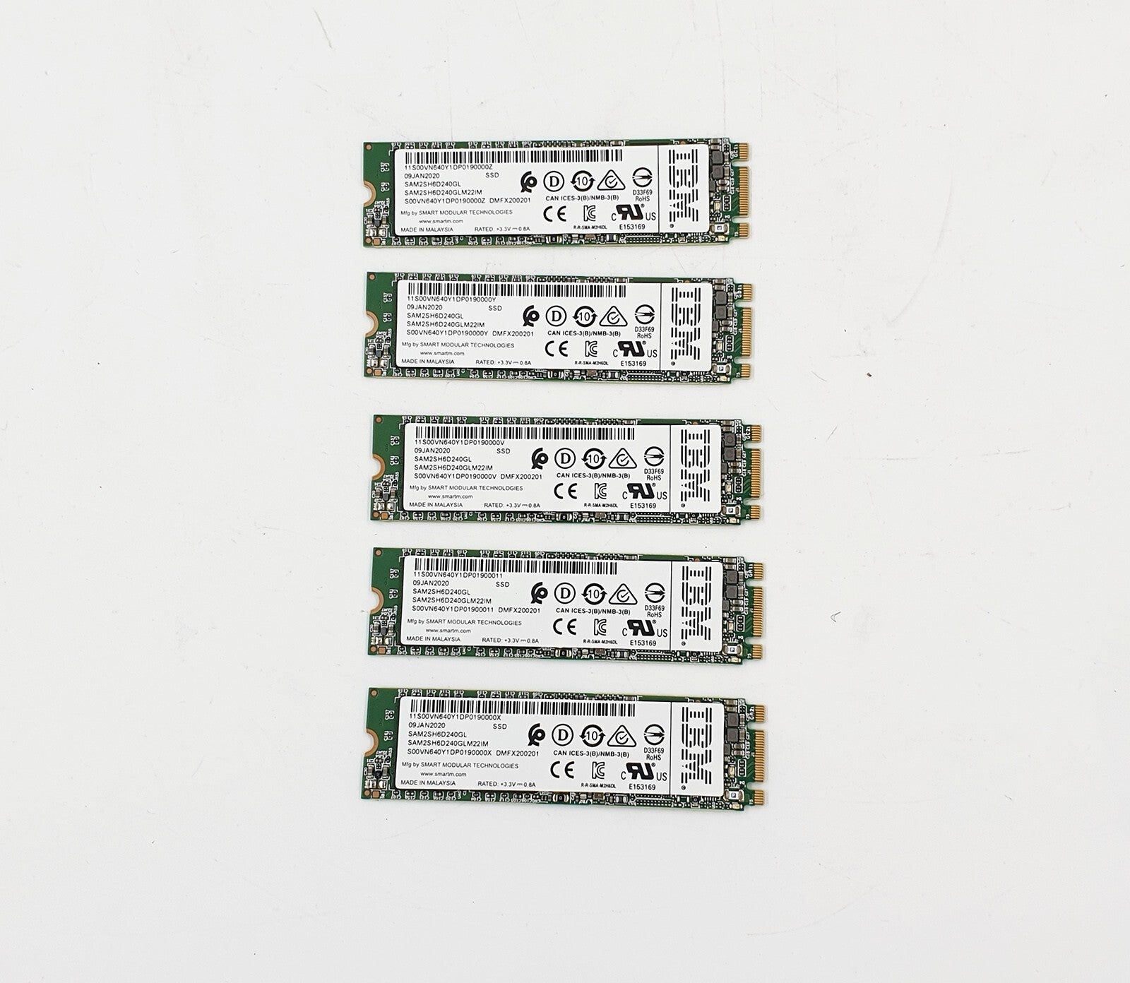 IBM SMART 240GB SSD SATA M.2