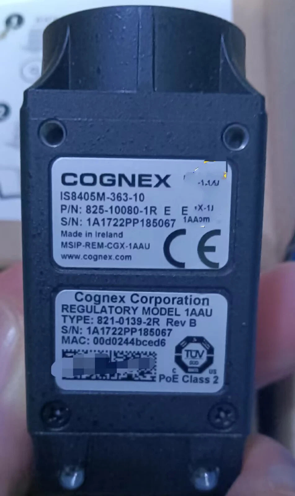 COGNEX IS8405M-363-10 Industrial Smart Camera - Fast Shipping