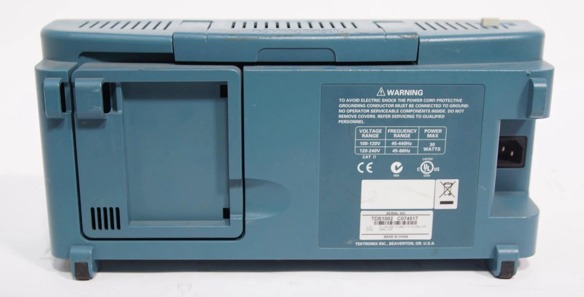 Tektronix TDS 1002 2CH 60MHz 1GS/s Digital Storage Oscilloscope