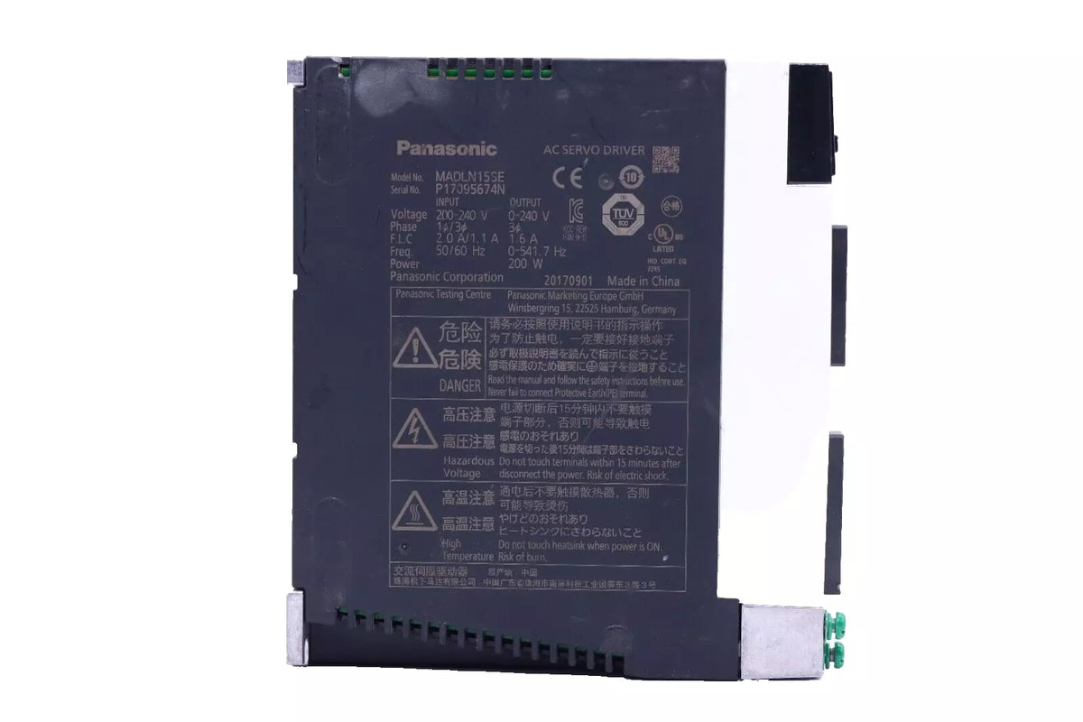Panasonic MADLN15SE AC Servo Drive 200W