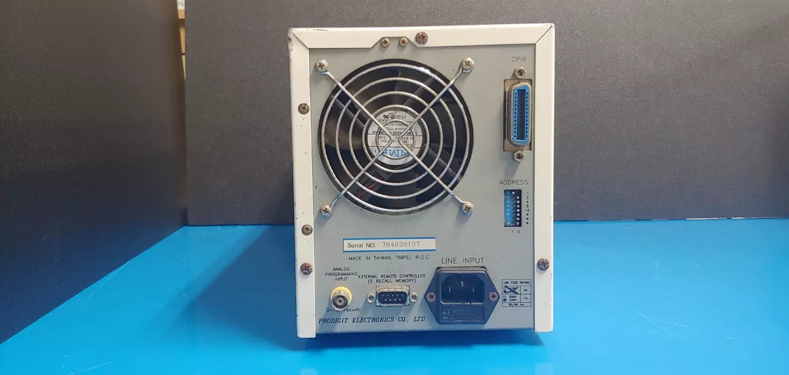 Prodigit 3315 Electronic Load, 60V/15A, 75W as-is (0107)