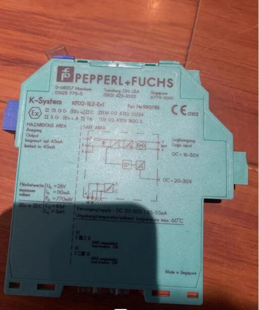 KFD2-SL2-EX1 Signal Conditioner: Reliable Industrial Signal Conversion