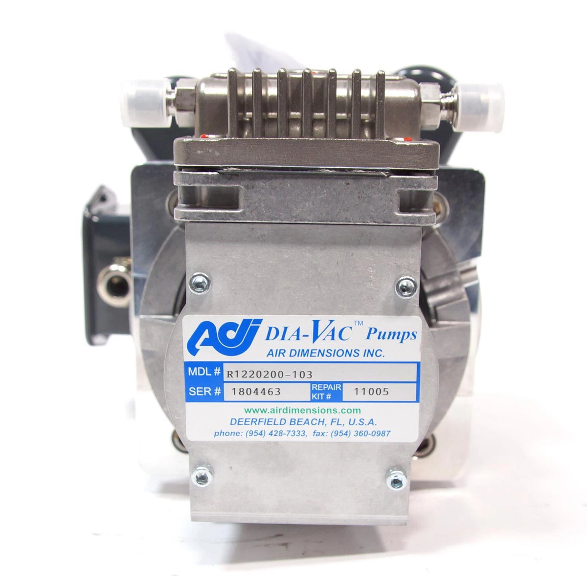 DIA-VAC R1220200-103 Diaphragm Vacuum Pump 5KCR46JN0707X For Coherent Laser