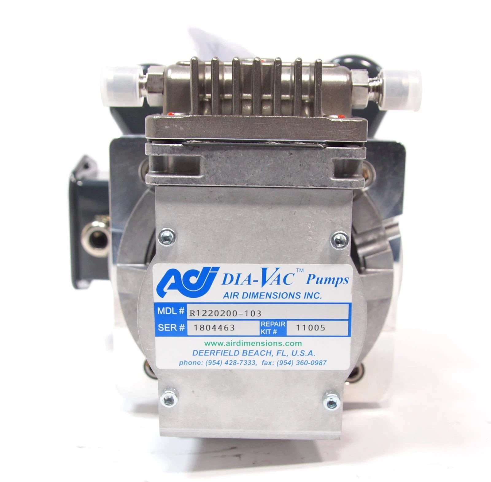 DIA-VAC R1220200-103 Diaphragm Vacuum Pump 5KCR46JN0707X For Coherent Laser