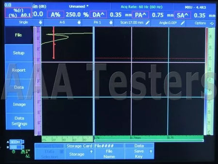 Olympus Panametrics OmniScan MX2 32:128 Ultrasonic Phased Array PA Flaw Detector - XG eqpt