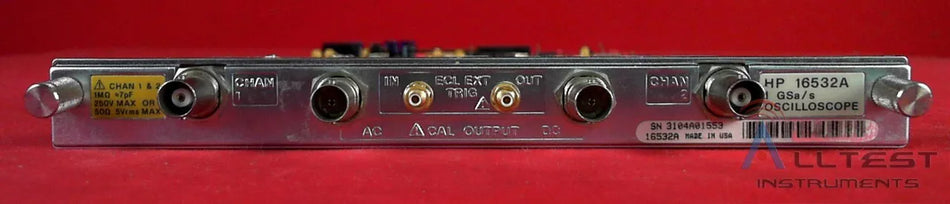 HP Agilent Keysight 16532A 1GSa/s Digitizing Oscilloscope; 8K Depth