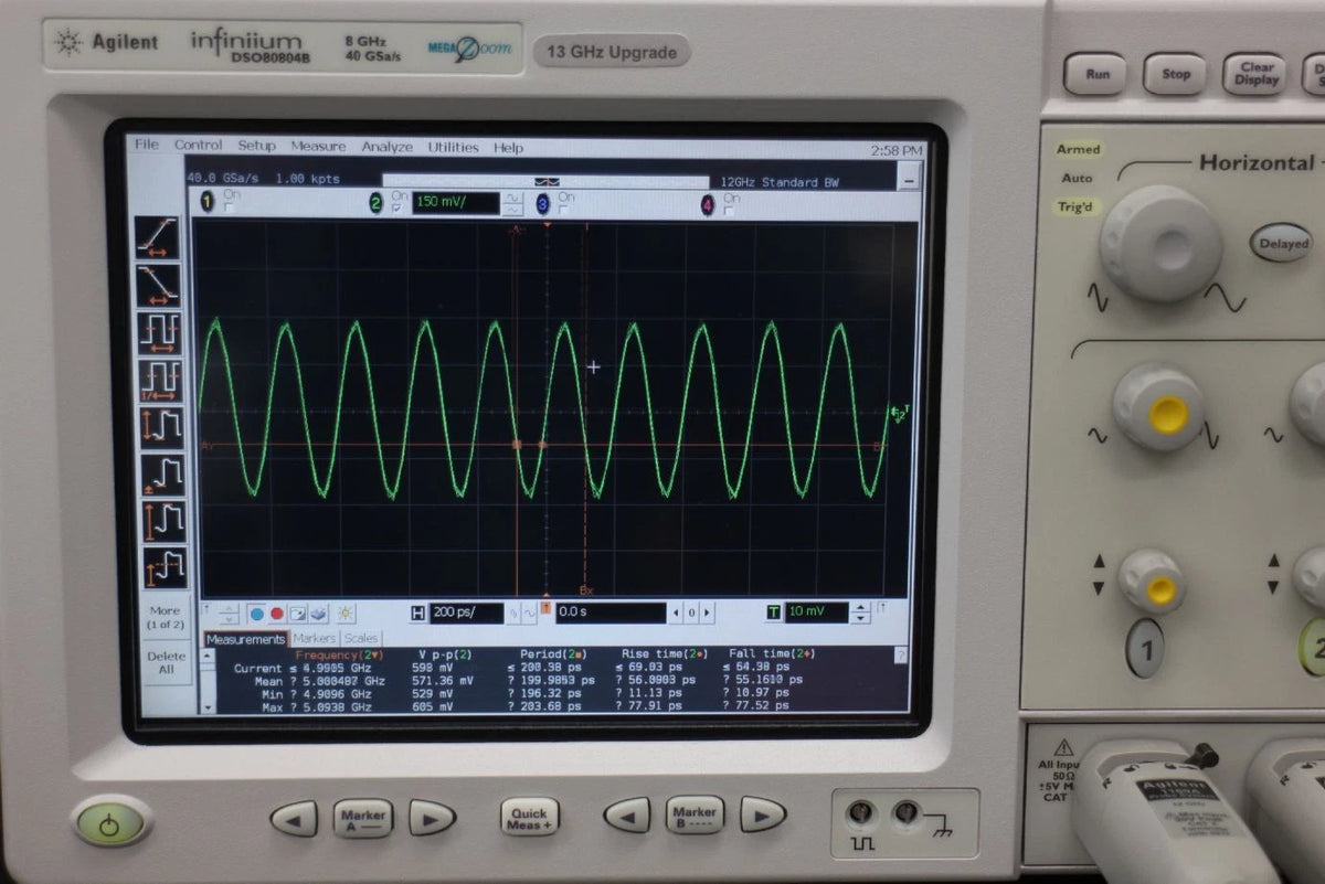 Agilent N5380A InfiniiMax 12GHz Differential SMA Adapter