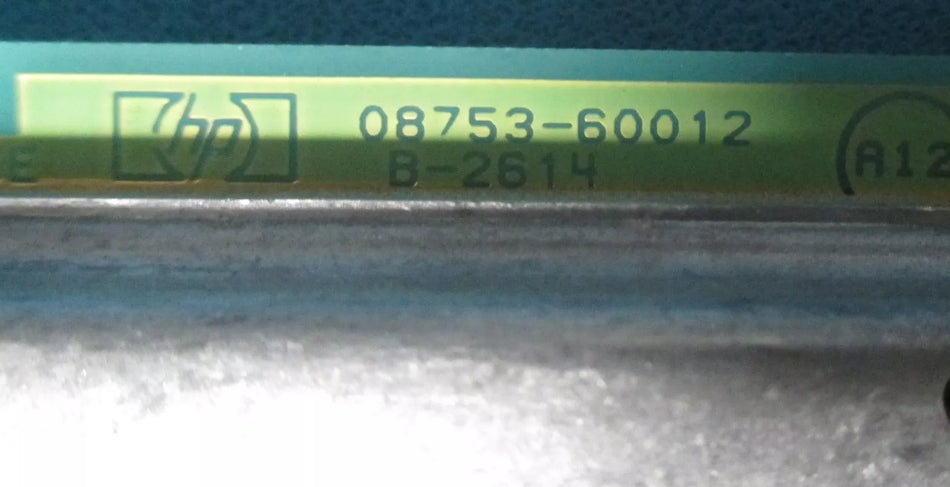 HP Agilent 08753-60012 Reference Board Assembly