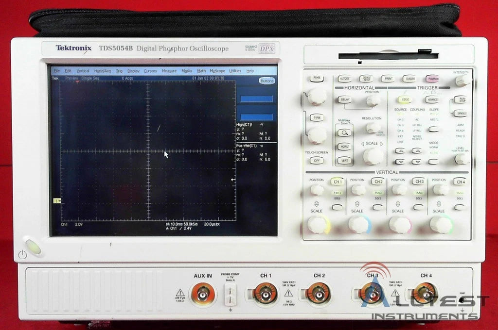 Tektronix TDS5054B -NV-AV Oscilloscope, 500MHz, 4-Channel, 5Gs/s