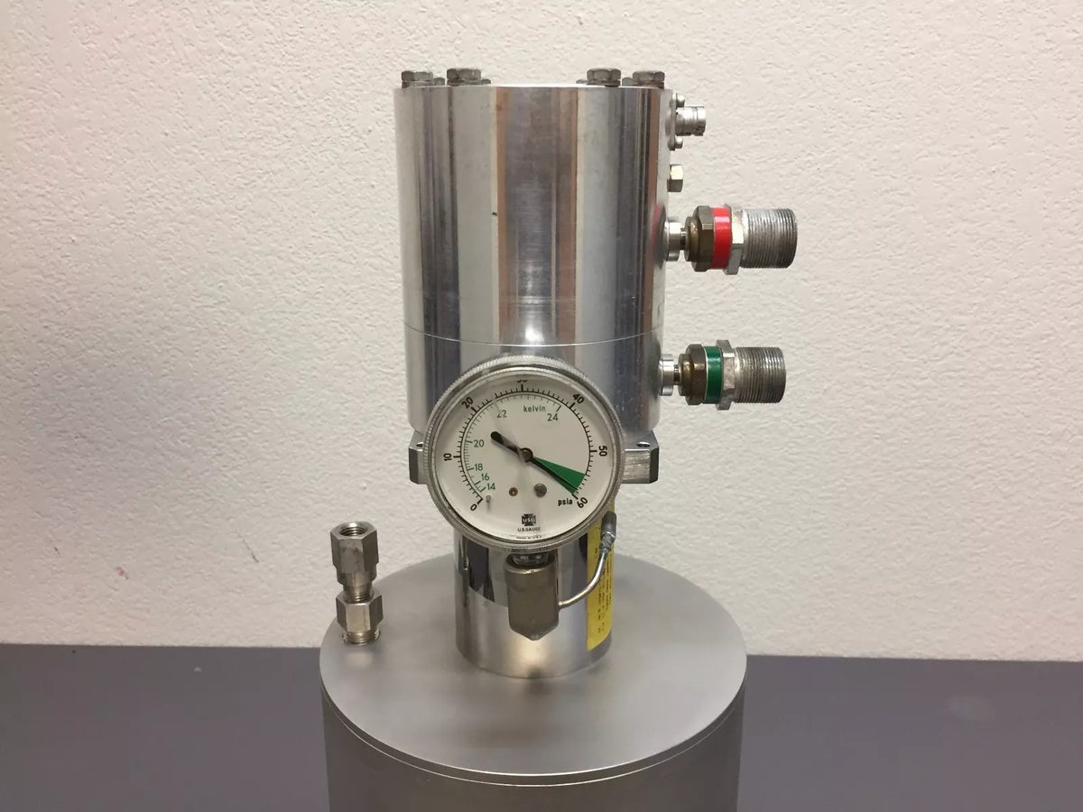 Air Products Displex DE-202-O.S.P Pneumatic Cryocooler Cryo Pump with Regulator