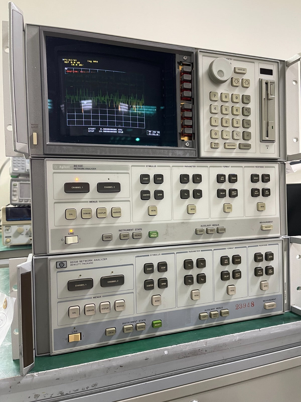 HP Agilent 8510B (85102B) Network Analyzer _3624 - XG eqpt