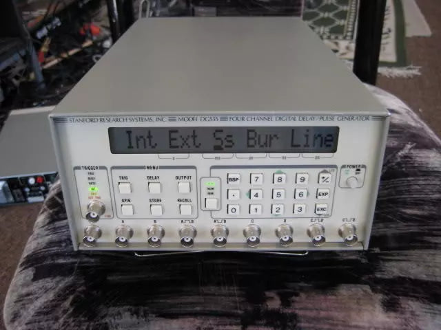 Repair Service for Stanford Research DG535 Ext CLK/PWR+Rear Switches, Display, etc.