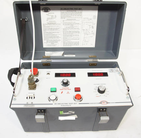 Megger Biddle DC Dielectric Test Set 70 KiloVolts Catalog No 220070