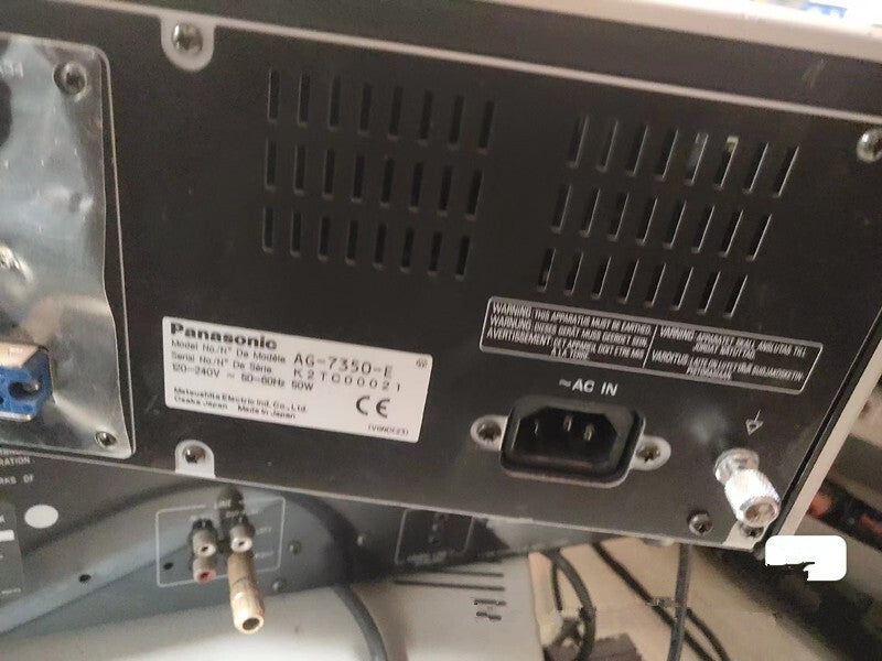 Panasonic AG 7350 SVHS Servo Drive