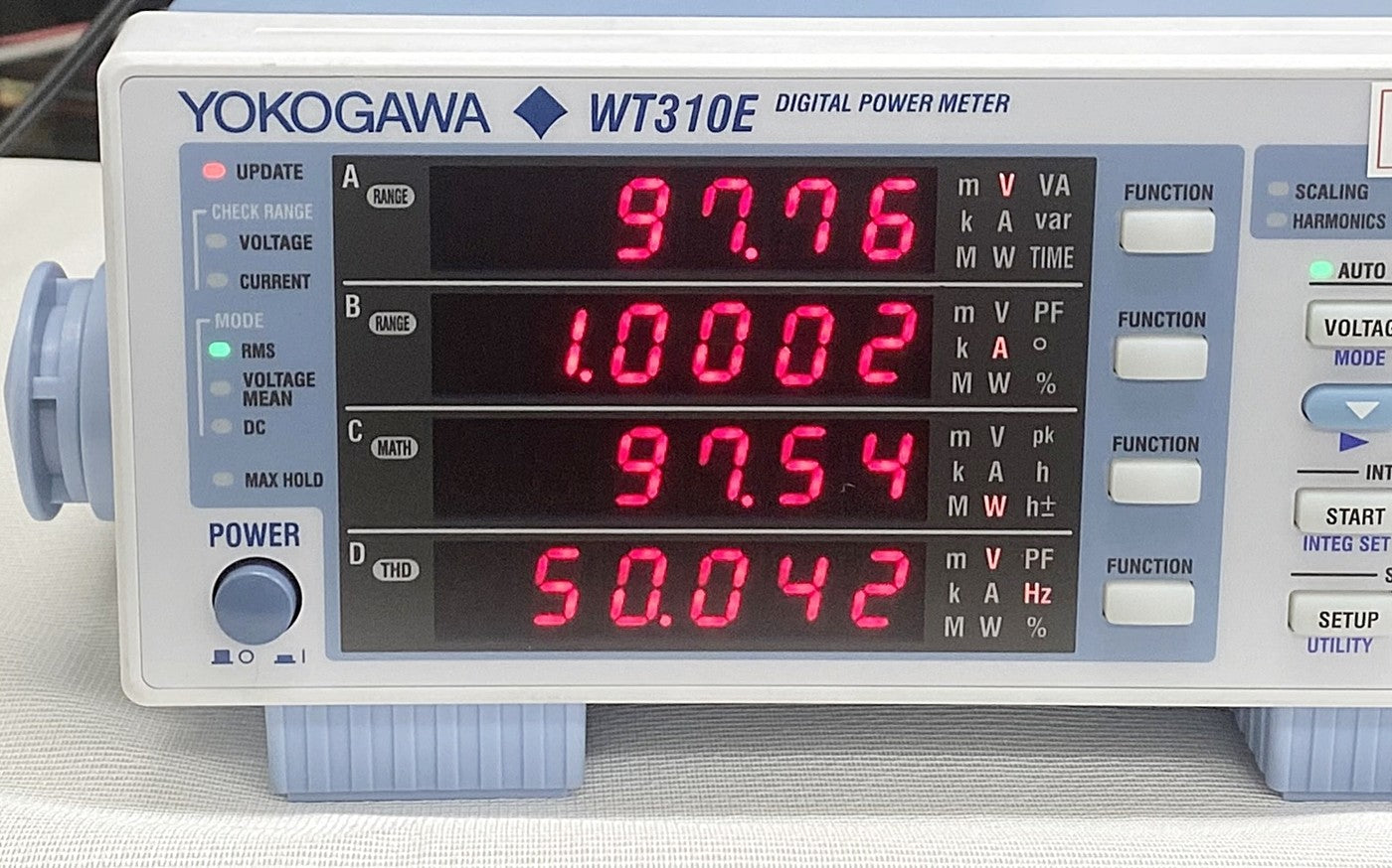 Yokogawa WT310E Digital Power Meter
