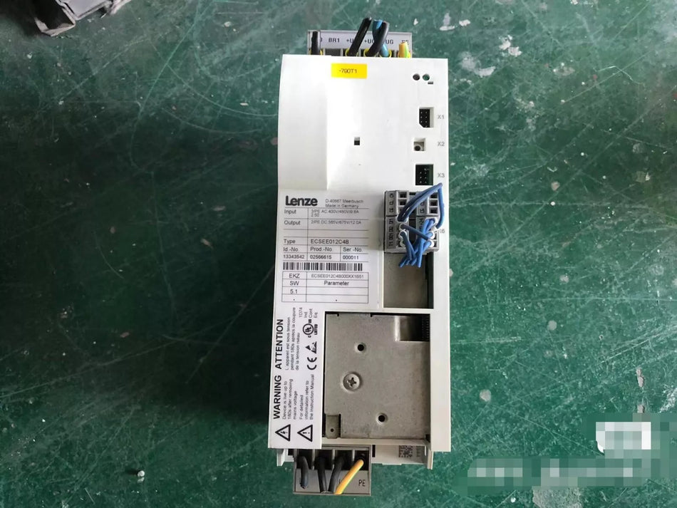 1pc USED Lenze ECSEE012C4B Servo Drive TESTED By #V8N2 CH