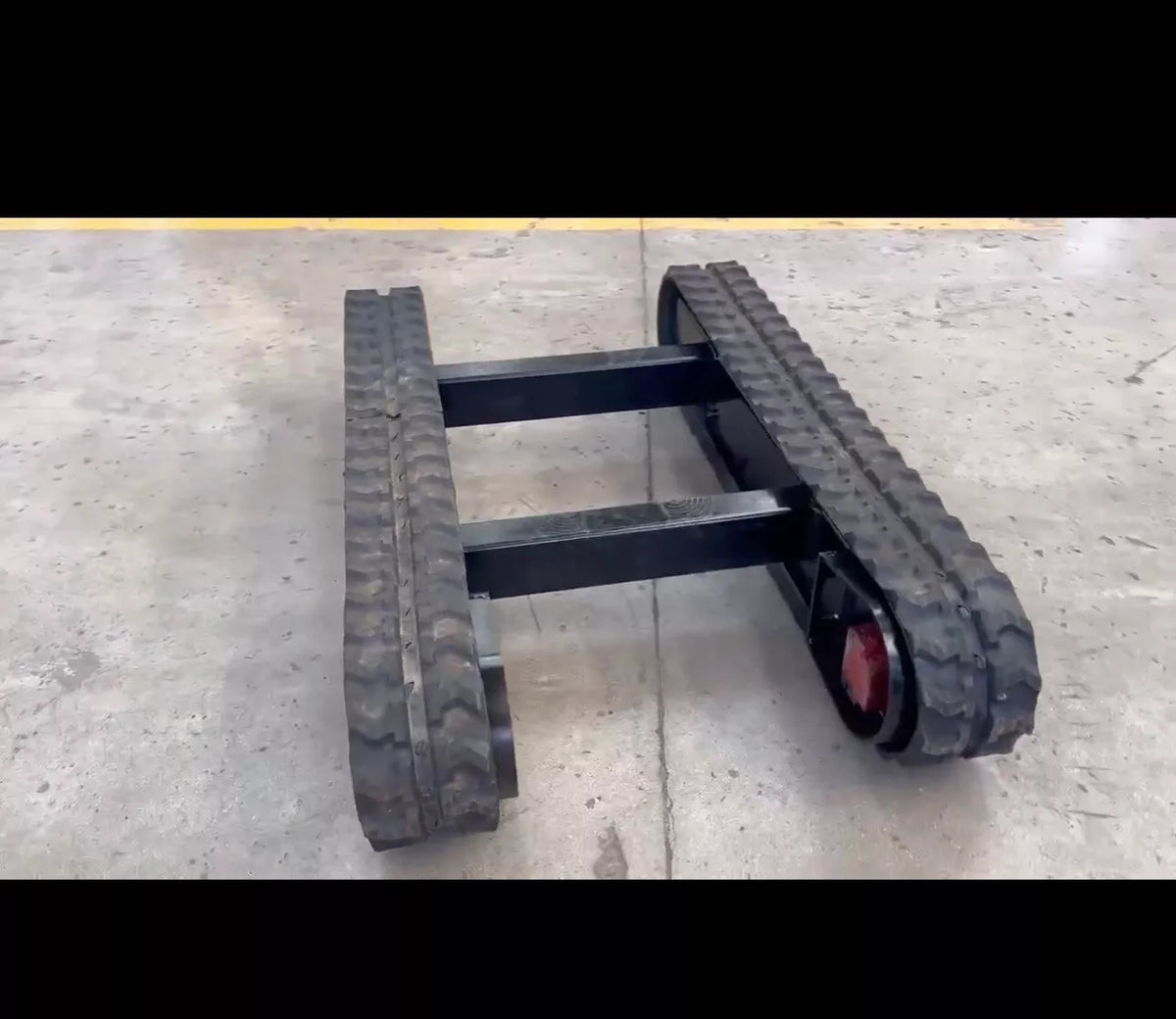 Rubber Steel Track Chassis Assembly for Mechanical Chassis Modification