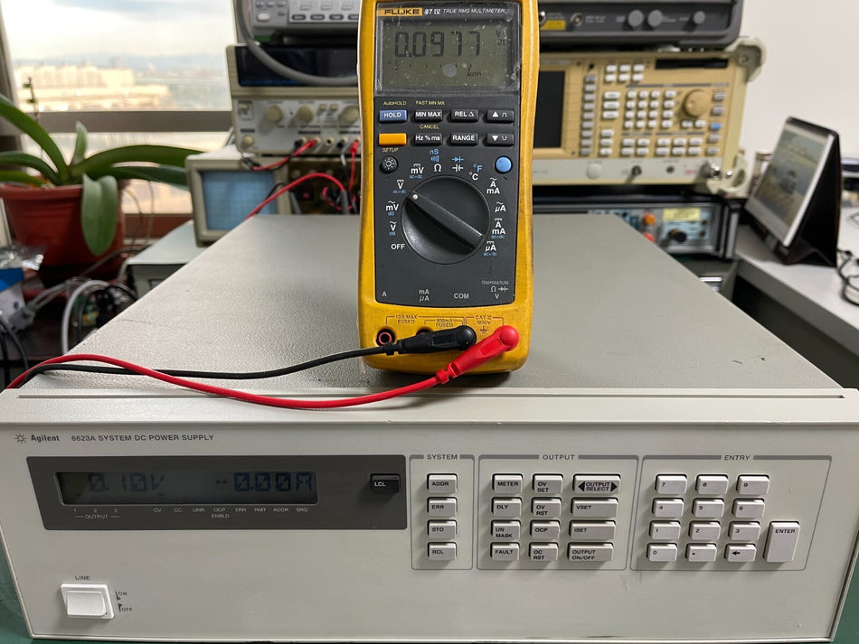 HP Agilent 6623A System DC Power Supply 3 Outputs