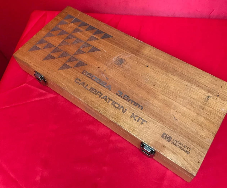 Empty Wooden Box for HP Agilent 85052A Calibration Kit Case