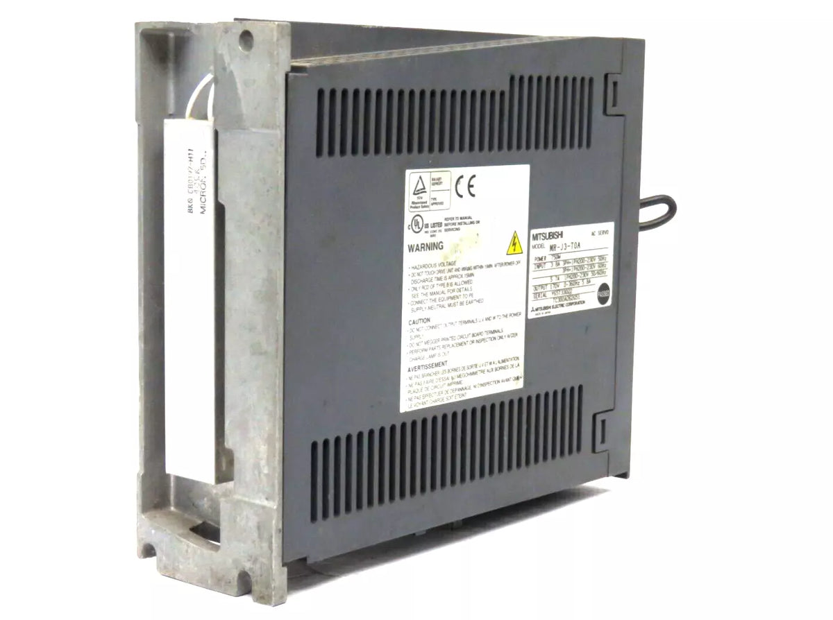 Mitsubishi MR-J3-70A 750W Servo Drive in Good Condition