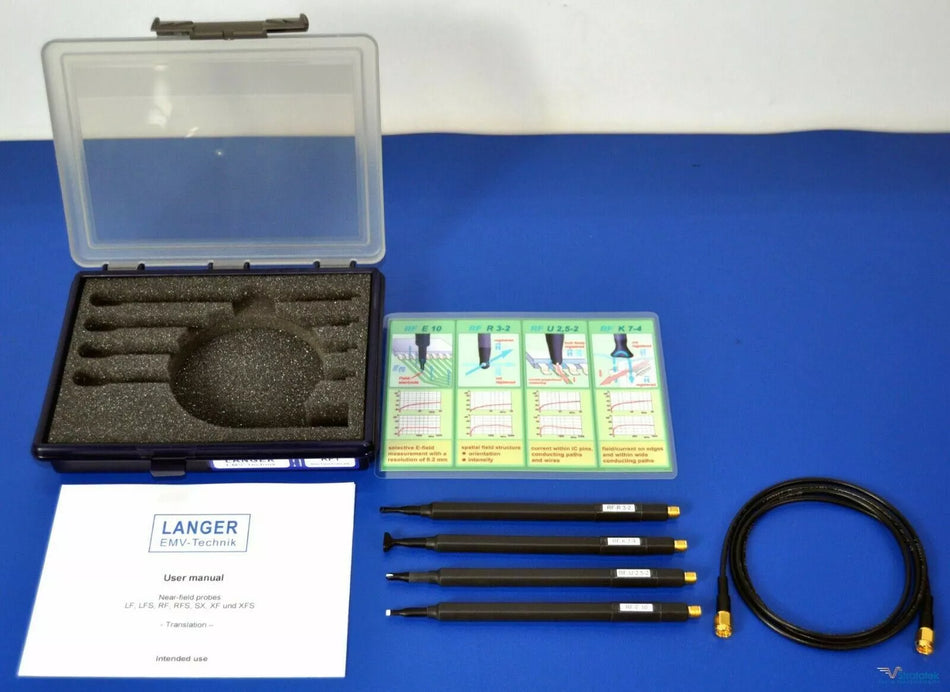 Langer EMV RF1 Set Near-Field Probes 30 MHz up to 3 GHz EMC Tools and Probes