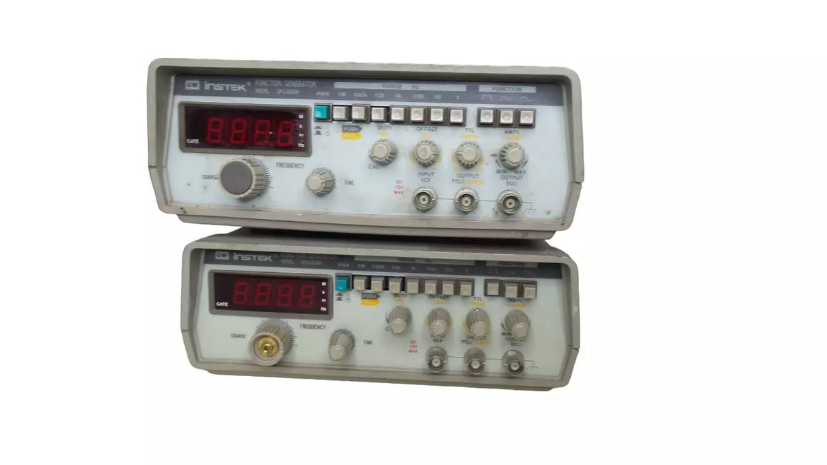 LOT OF 2 GW Instek Function Generator GFG-8020H - Free Shipping