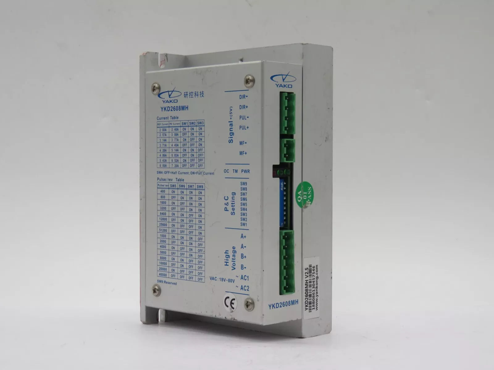 YAKO YKD2608MH Stepper Motor Driver 2 Phase