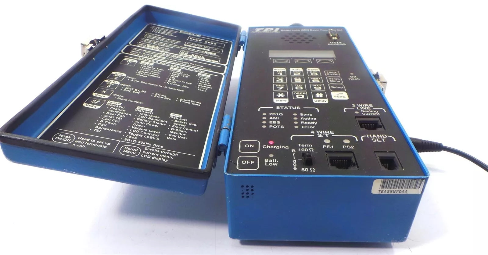 TPI 550B ISDN Basic Rate Test Set with Advanced Testing Capabilities