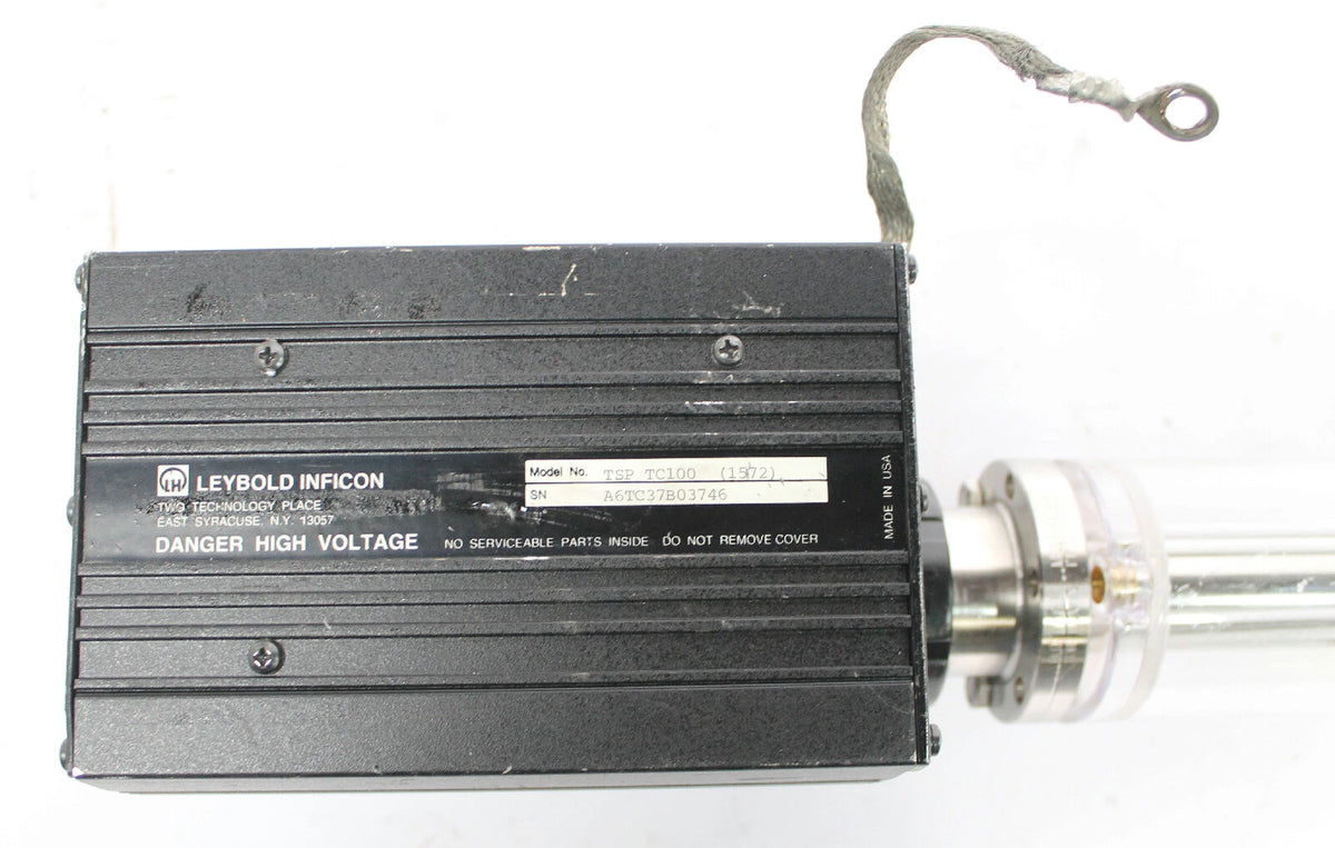 Leybold Inficon TSP TC100 (1572) Transpector Residual Gas Analyzer