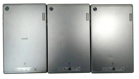 Lot 3 Lenovo Tab M10 HD TB-X306F 32GB Android Wi-Fi Gray - Tablet