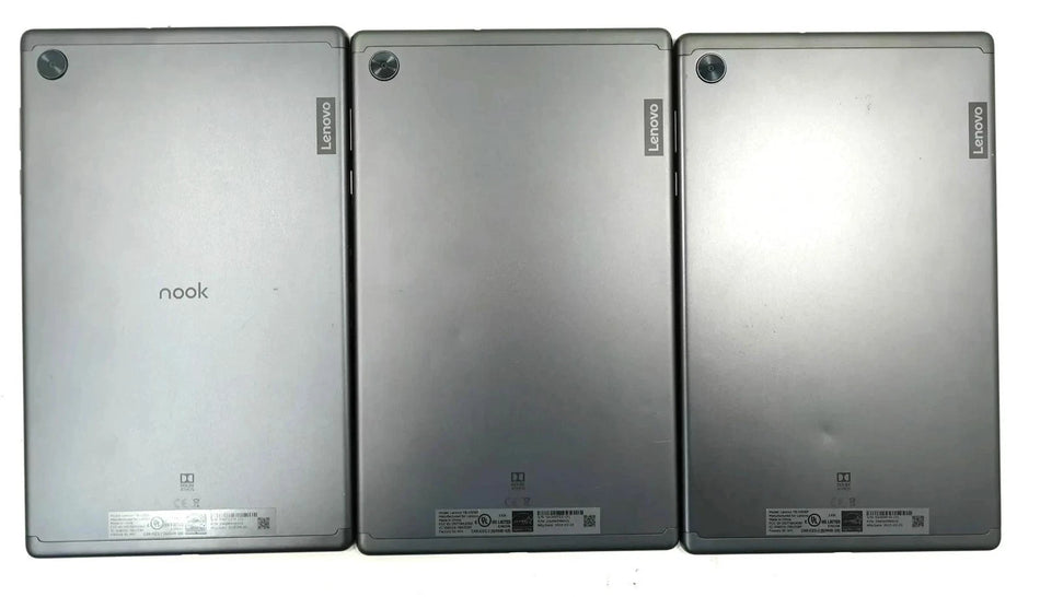 Lot 3 Lenovo Tab M10 HD TB-X306F 32GB Android Wi-Fi Gray - Tablet