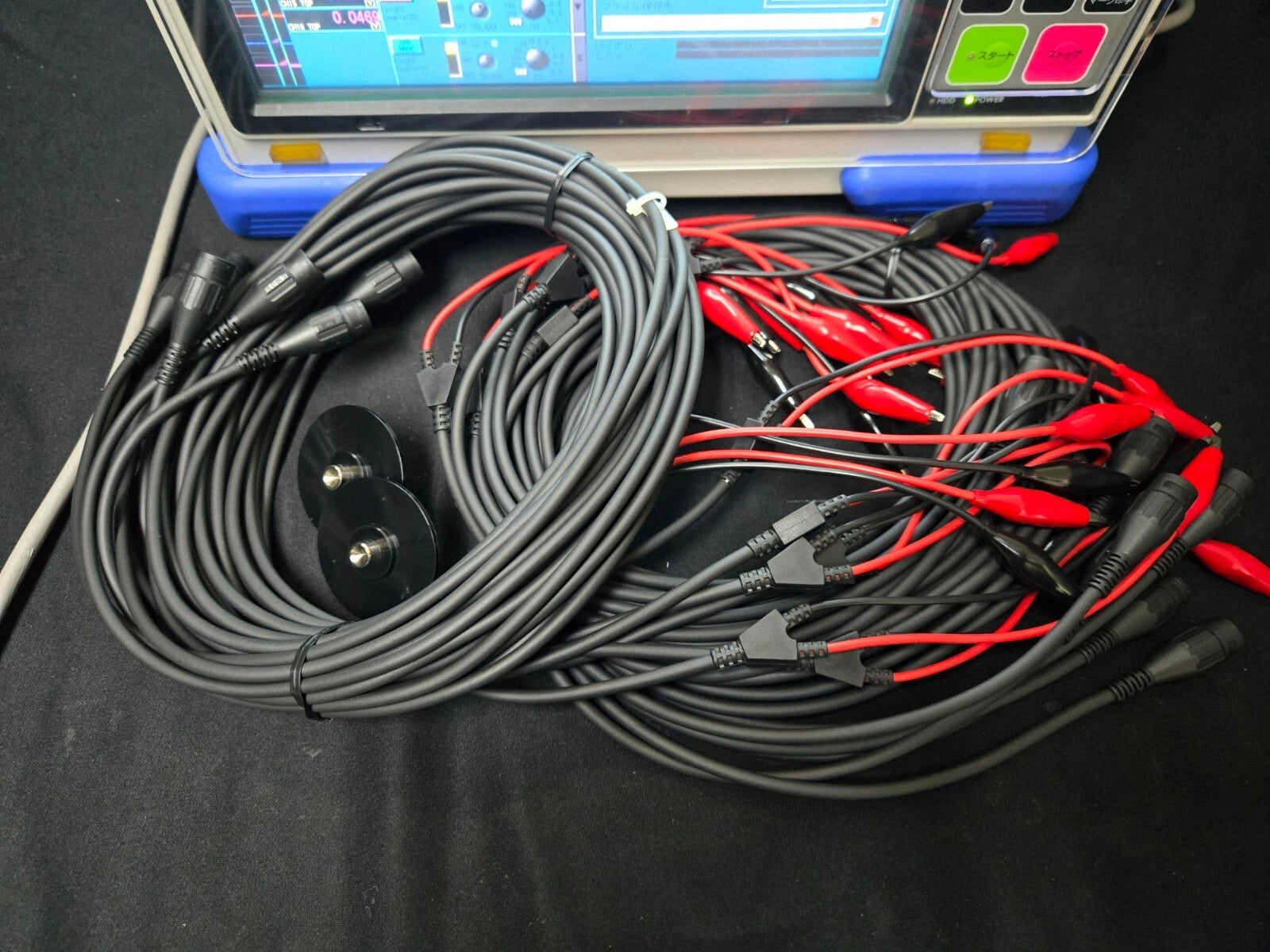 A&D RA2300MKⅡ-S Data Acquisition System with AP11-101×8 and 0311-5175×16 (0140)
