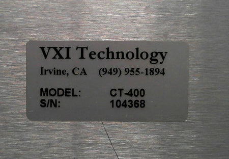 VXI Technology CT-400 Thirteen-Slot VXIbus Chassis 104368