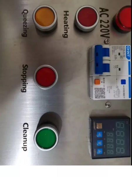 3000W Commercial Oil Press Machine Electric Hot and Cold Stainless Steel 220V