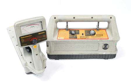 Radiodetection RD400PL with RD400 SDTx Transmitter Buried Pipe & Cable Locator