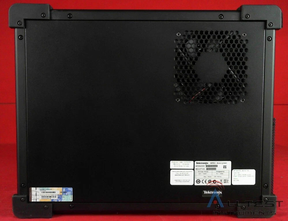 Tektronix MTS4000 ASI-ESB B010716 VideoMPEG Signal Diagnostics & Troubleshooting