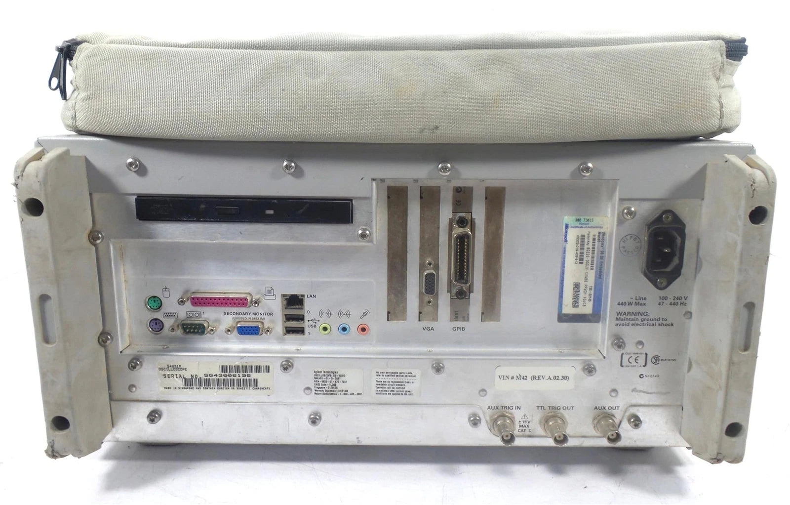 Agilent Infiniium Oscilloscope 600 MHz 4 GS/s MegaZoom - Free Shipping