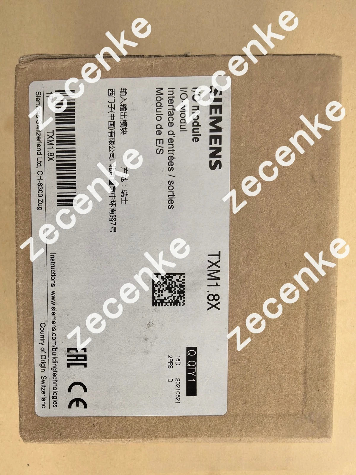 Siemens TXM1.8X Super Universal Module 8in/out LED Signal/Fault In