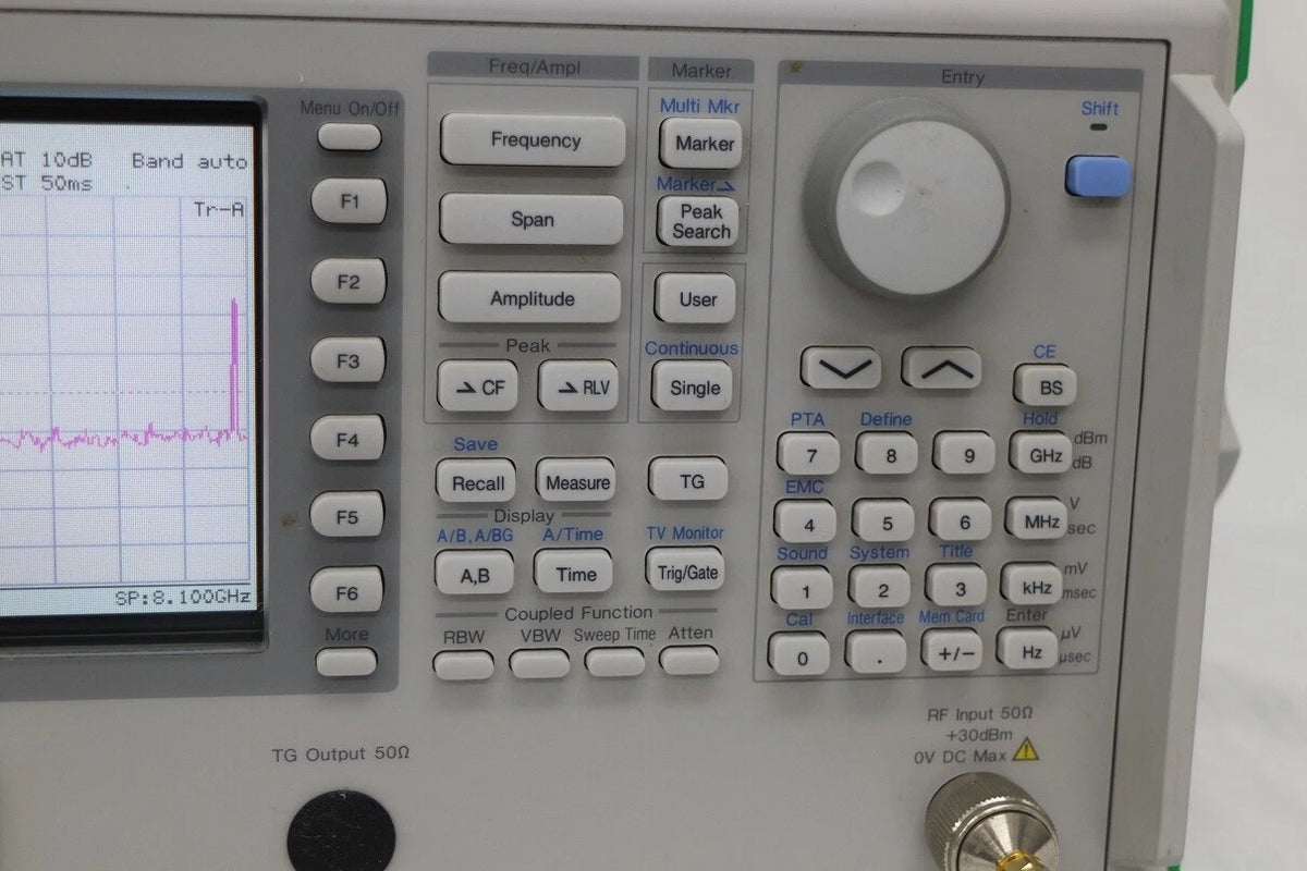 Anritsu MS2663C Spectrum Analyzer 9KHz-8.1GHz