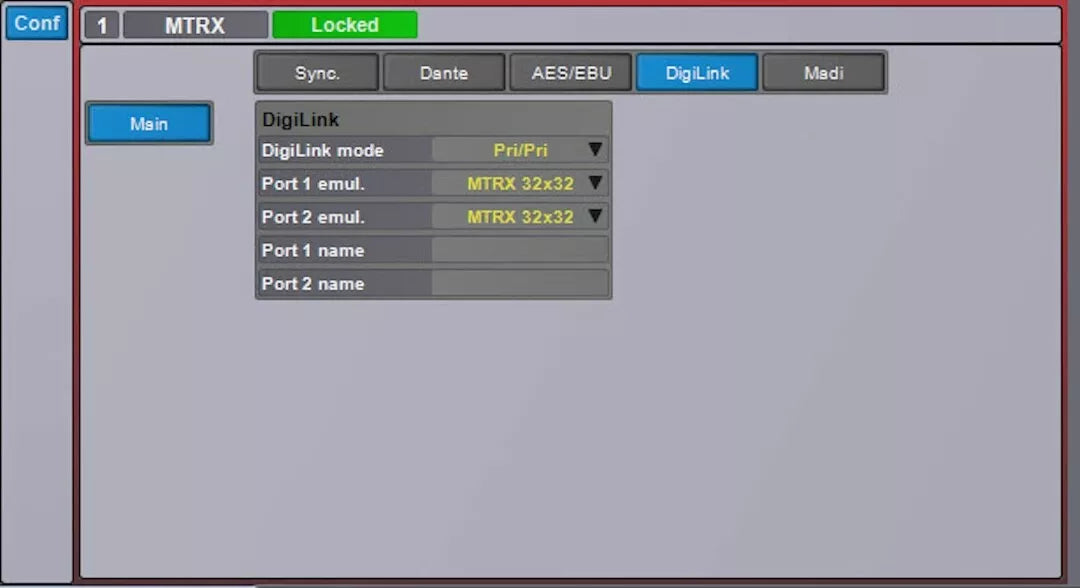 Avid MTRX Base Unit with 8 Channel Analog In/Out Cards MTRX-101586 - Part Number 91