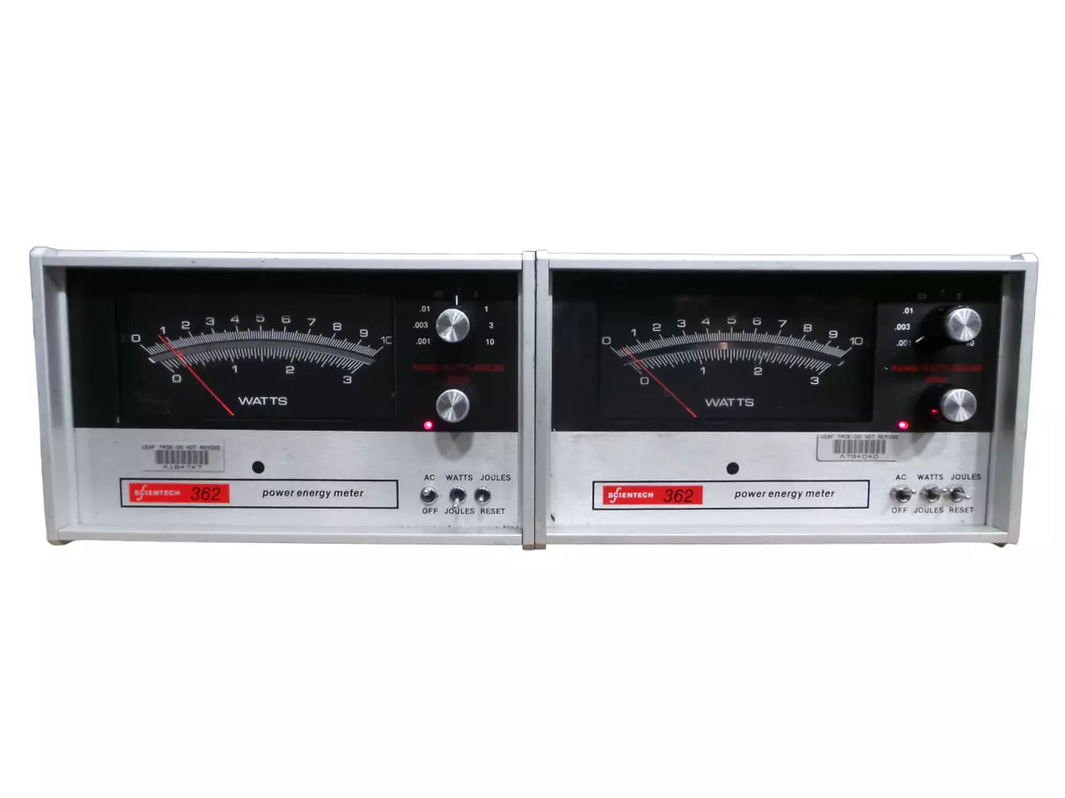 LOT OF 2 Scientech 362 Power Energy Meter