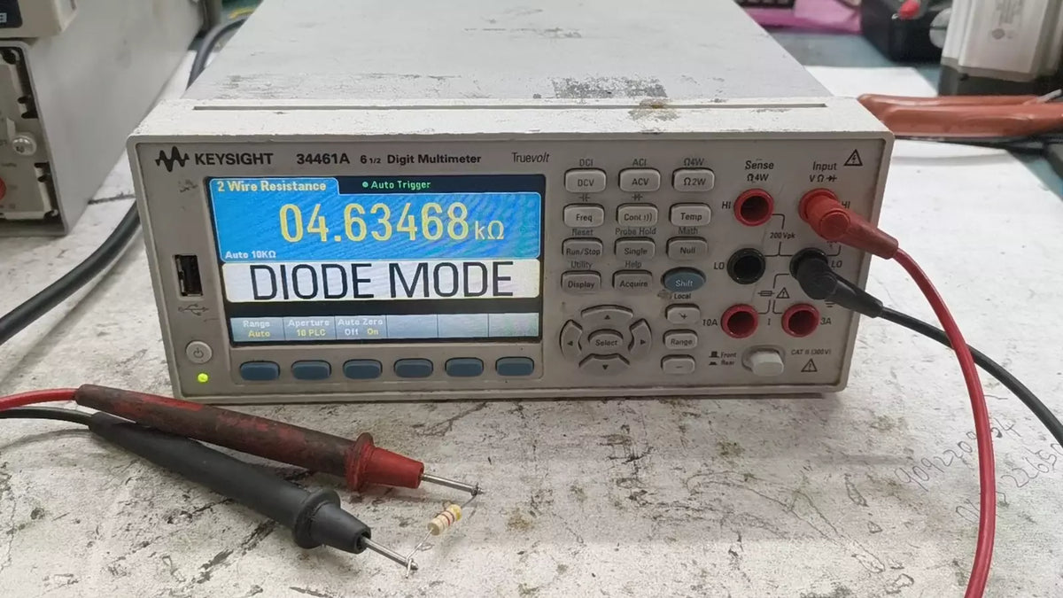 Keysight 34461A Digital Multimeter - High-Accuracy 6.5 Digit Precision
