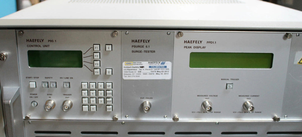 Haefely EFT Burst Tester w P90.1 / PSurge 6.1 Surge Tester / PPD1.1 / PHV 31.2