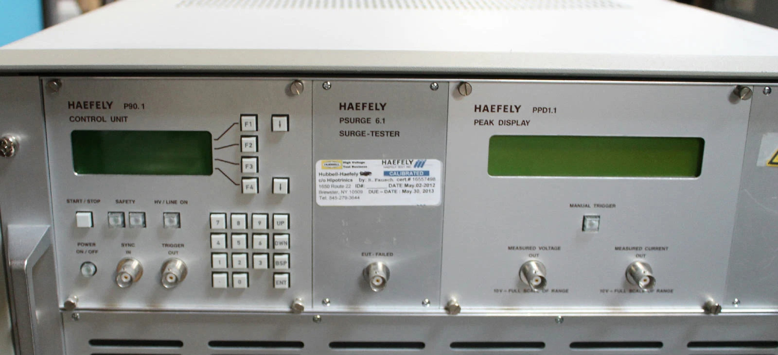 Haefely EFT Burst Tester w P90.1 / PSurge 6.1 Surge Tester / PPD1.1 / PHV 31.2