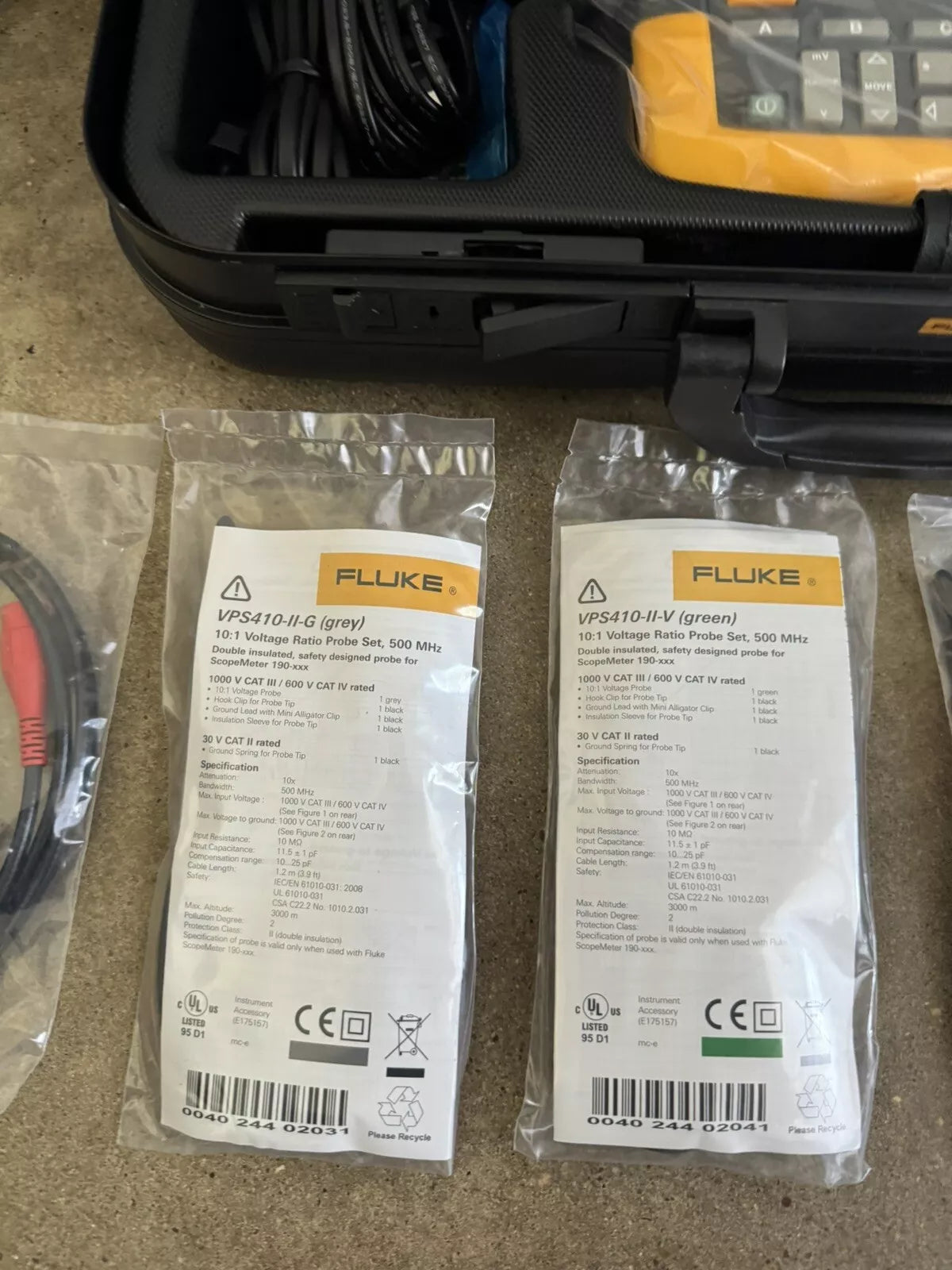 Fluke 190M-4 4 Channel 200 MHz Medical ScopeMeter - NEW SEALED