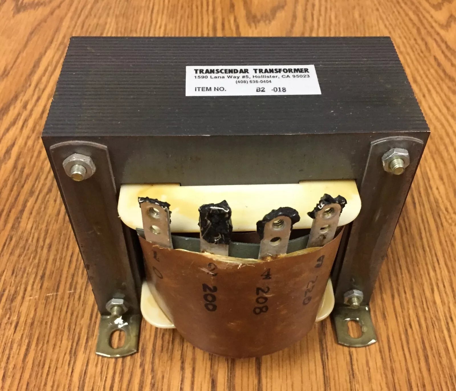 Transcendar B2-018 Transformer for Power Distribution